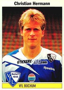 Cromo Christian Hermann - German Football Bundesliga 1994-1995 - Panini