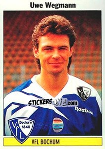 Sticker Uwe Wegmann - German Football Bundesliga 1994-1995 - Panini