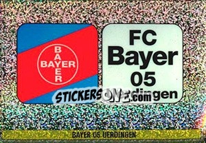 Sticker Wappen - German Football Bundesliga 1994-1995 - Panini