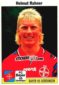 Cromo Helmut Rahner - German Football Bundesliga 1994-1995 - Panini