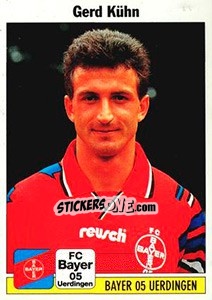 Cromo Gerd Kühn - German Football Bundesliga 1994-1995 - Panini