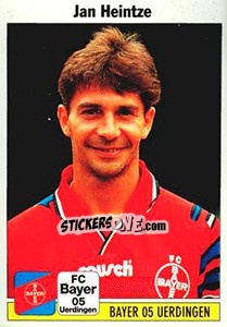 Sticker Jan Heintze - German Football Bundesliga 1994-1995 - Panini