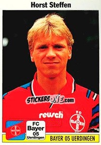 Sticker Horst Steffen - German Football Bundesliga 1994-1995 - Panini