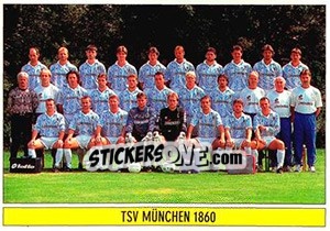 Sticker Mannschaftsbild - German Football Bundesliga 1994-1995 - Panini