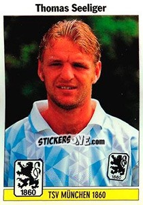 Sticker Thomas Seeliger - German Football Bundesliga 1994-1995 - Panini