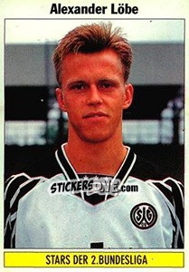 Cromo Alexander Löbe (Wattenscheid 09) - German Football Bundesliga 1994-1995 - Panini