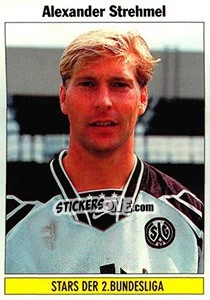 Sticker Alexander Strehmel (Wattenscheid 09) - German Football Bundesliga 1994-1995 - Panini