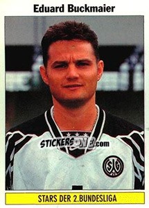 Sticker Eduard Buckmaier (Wattenscheid 09) - German Football Bundesliga 1994-1995 - Panini