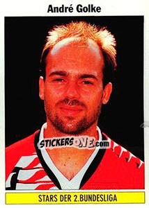 Sticker Andre Golke (1. FC Nürnberg) - German Football Bundesliga 1994-1995 - Panini