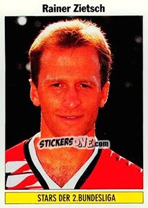 Sticker Rainer Zietsch (1. FC Nürnberg) - German Football Bundesliga 1994-1995 - Panini