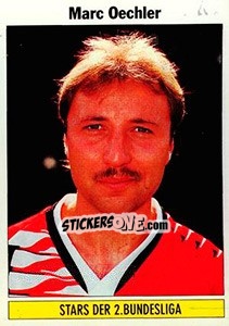 Sticker Marc Oechler (1. FC Nürnberg) - German Football Bundesliga 1994-1995 - Panini