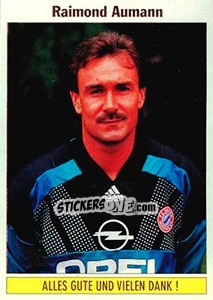 Sticker Raimond Aumann (Fc Bayern München) - German Football Bundesliga 1994-1995 - Panini