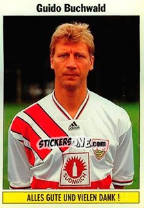 Figurina Guido Buchwald (VfB Stuttgart) - German Football Bundesliga 1994-1995 - Panini