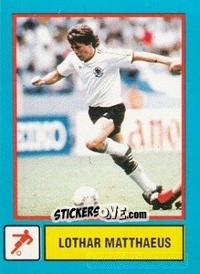 Sticker Lothar Matthaeus - Supercampioni 1988
 n. 27 - Vallardi