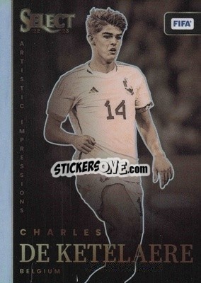 Sticker Charles De Ketelaere - Select FIFA Soccer 2022-2023
 n. AI22 - Panini