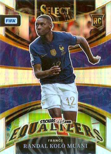Cromo Randal Kolo Muani - Select FIFA Soccer 2022-2023
 n. E5 - Panini