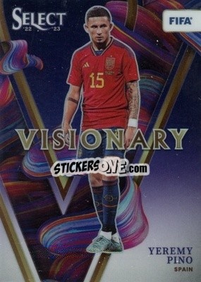Figurina Yeremy Pino - Select FIFA Soccer 2022-2023
 - Panini