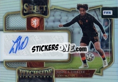 Sticker Joshua Zirkzee - Select FIFA Soccer 2022-2023
 n. PS-JZE - Panini
