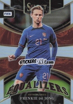 Sticker Frenkie de Jong - Select FIFA Soccer 2022-2023
 n. E24 - Panini