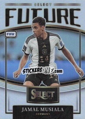 Cromo Jamal Musiala - Select FIFA Soccer 2022-2023
 - Panini