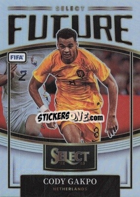 Sticker Cody Gakpo - Select FIFA Soccer 2022-2023
 n. SF25 - Panini