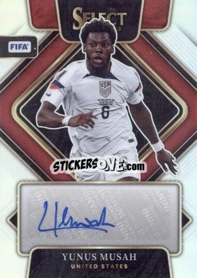 Sticker Yunus Musah - Select FIFA Soccer 2022-2023
 n. S-YM - Panini