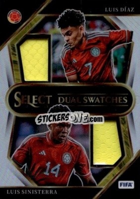 Sticker Luis Diaz / Luis Sinisterra - Select FIFA Soccer 2022-2023
 n. DS-COL - Panini