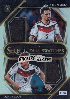 Sticker Mats Hummels / Toni Kroos - Select FIFA Soccer 2022-2023
 n. DS-GER - Panini