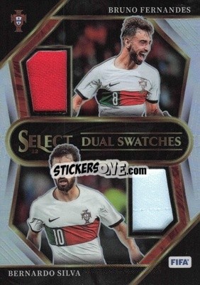 Sticker Bernardo Silva / Bruno Fernandes - Select FIFA Soccer 2022-2023
 n. DS-POR - Panini