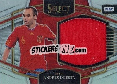 Cromo Andres Iniesta - Select FIFA Soccer 2022-2023
 - Panini