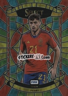 Sticker Pedri - Select FIFA Soccer 2022-2023
 n. SG18 - Panini