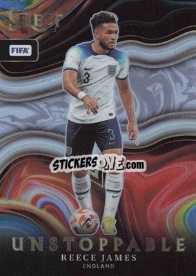 Sticker Reece James - Select FIFA Soccer 2022-2023
 n. U2 - Panini