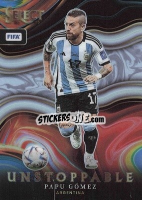 Sticker Papu Gomez - Select FIFA Soccer 2022-2023
 n. U10 - Panini