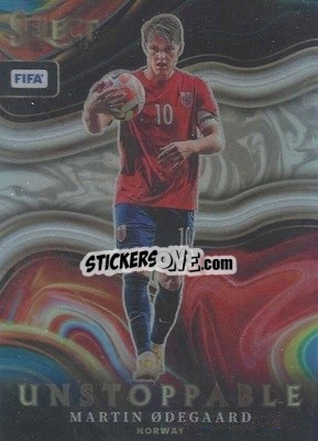 Sticker Martin Odegaard - Select FIFA Soccer 2022-2023
 n. U12 - Panini