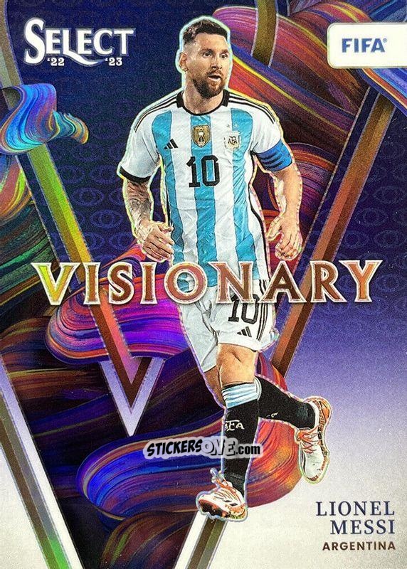 Sticker Lionel Messi - Select FIFA Soccer 2022-2023
 n. V5 - Panini