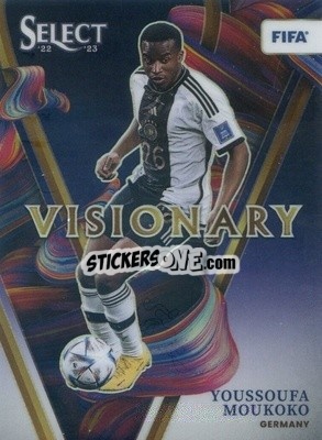 Sticker Youssoufa Moukoko - Select FIFA Soccer 2022-2023
 n. V6 - Panini