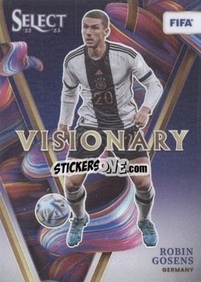 Sticker Robin Gosens - Select FIFA Soccer 2022-2023
 n. V7 - Panini