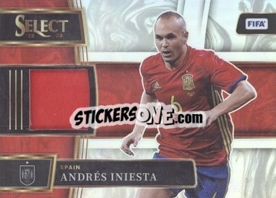 Cromo Andres Iniesta - Select FIFA Soccer 2022-2023
 - Panini