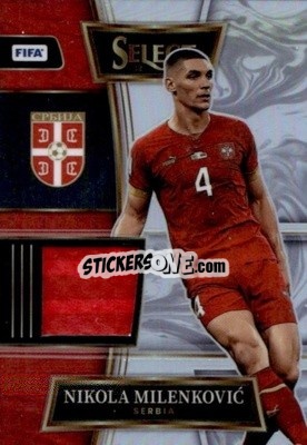Sticker Nikola Milenkovic - Select FIFA Soccer 2022-2023
 n. SW-NMC - Panini