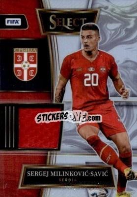 Sticker Sergej Milinkovic-Savic - Select FIFA Soccer 2022-2023
 n. SW-SMS - Panini