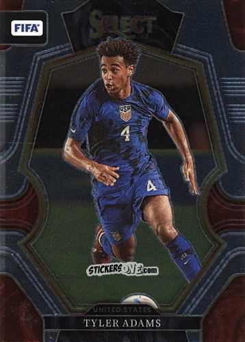 Figurina Tyler Adams - Select FIFA Soccer 2022-2023
 n. 187 - Panini