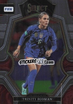 Figurina Trinity Rodman - Select FIFA Soccer 2022-2023
 n. 195 - Panini