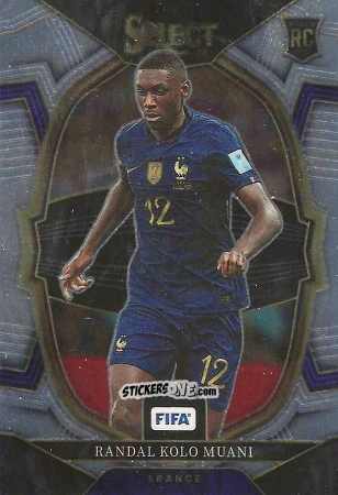 Figurina Randal Kolo Muani - Select FIFA Soccer 2022-2023
 n. 18 - Panini
