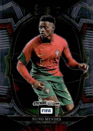 Figurina Nuno Mendes - Select FIFA Soccer 2022-2023
 n. 50 - Panini