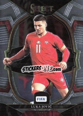 Sticker Luka Jovic - Select FIFA Soccer 2022-2023
 n. 53 - Panini