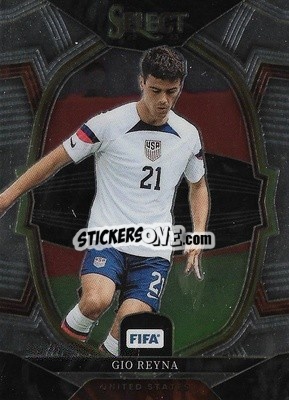 Figurina Gio Reyna - Select FIFA Soccer 2022-2023
 - Panini