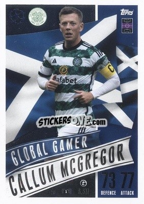 Sticker Callum McGregor - UEFA Champions League & Europa League 2023-2024. Match Attax Extra
 - Topps