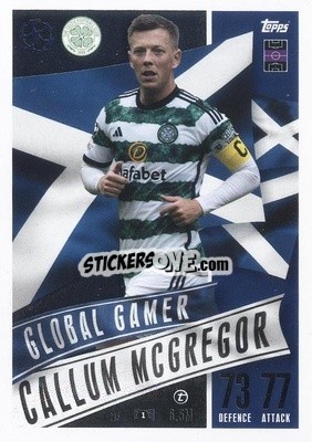 Sticker Callum McGregor - UEFA Champions League & Europa League 2023-2024. Match Attax Extra
 n. 215 - Topps