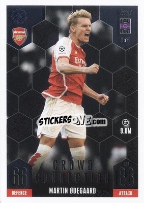 Sticker Martin Ødegaard - UEFA Champions League & Europa League 2023-2024. Match Attax Extra
 n. 236 - Topps