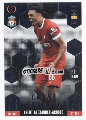 Sticker Trent Alexander-Arnold - UEFA Champions League & Europa League 2023-2024. Match Attax Extra
 n. 238 - Topps